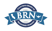 California Board of Registered Nursing logo